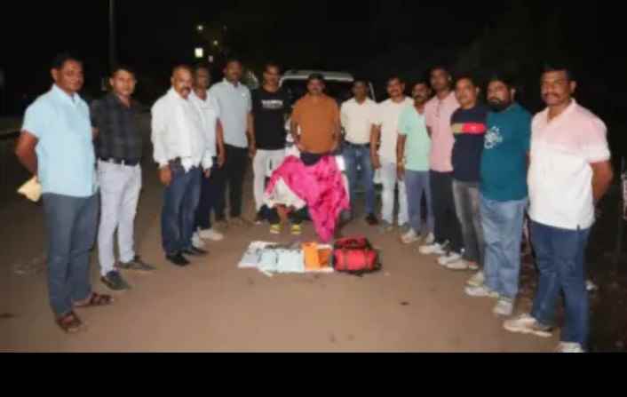 बल्लारपूरमध्ये एलसीबी ची धडक कारवाई : ५.७५३ किलो गांजा जप्त, दोन ताब्यात